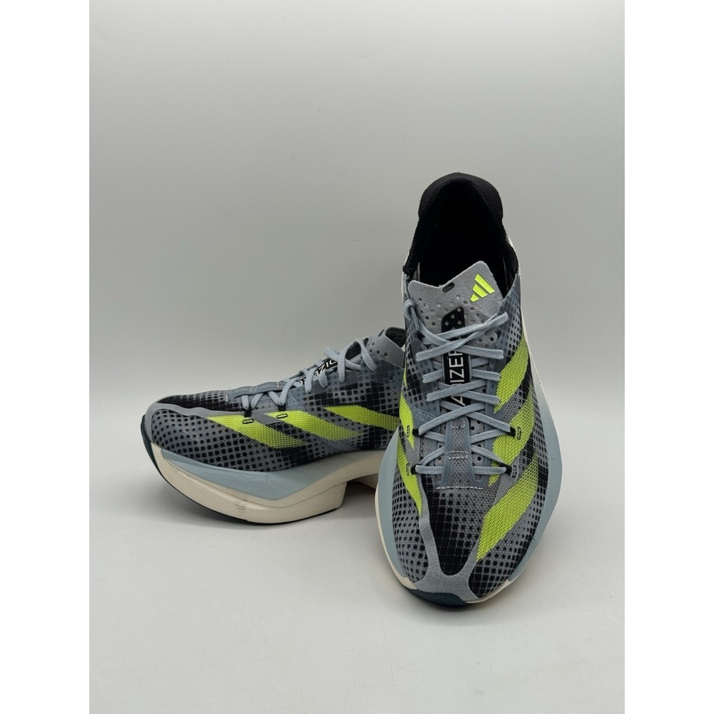 Adidas Adinero Adios Pro 3 Men's Wonder Blue Lucid Lemon Running Shoes Size 6.5 - Picture 11 of 14